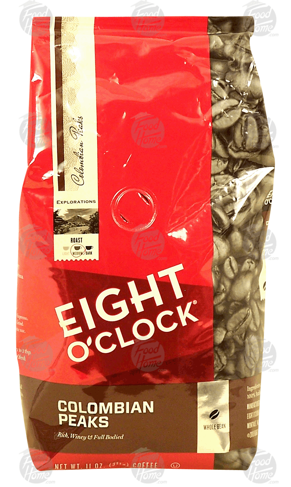 Eight O'Clock Coffee&nbsp;Colombian Peaks&nbsp;medium roast whole bean coffee Full-Size Picture